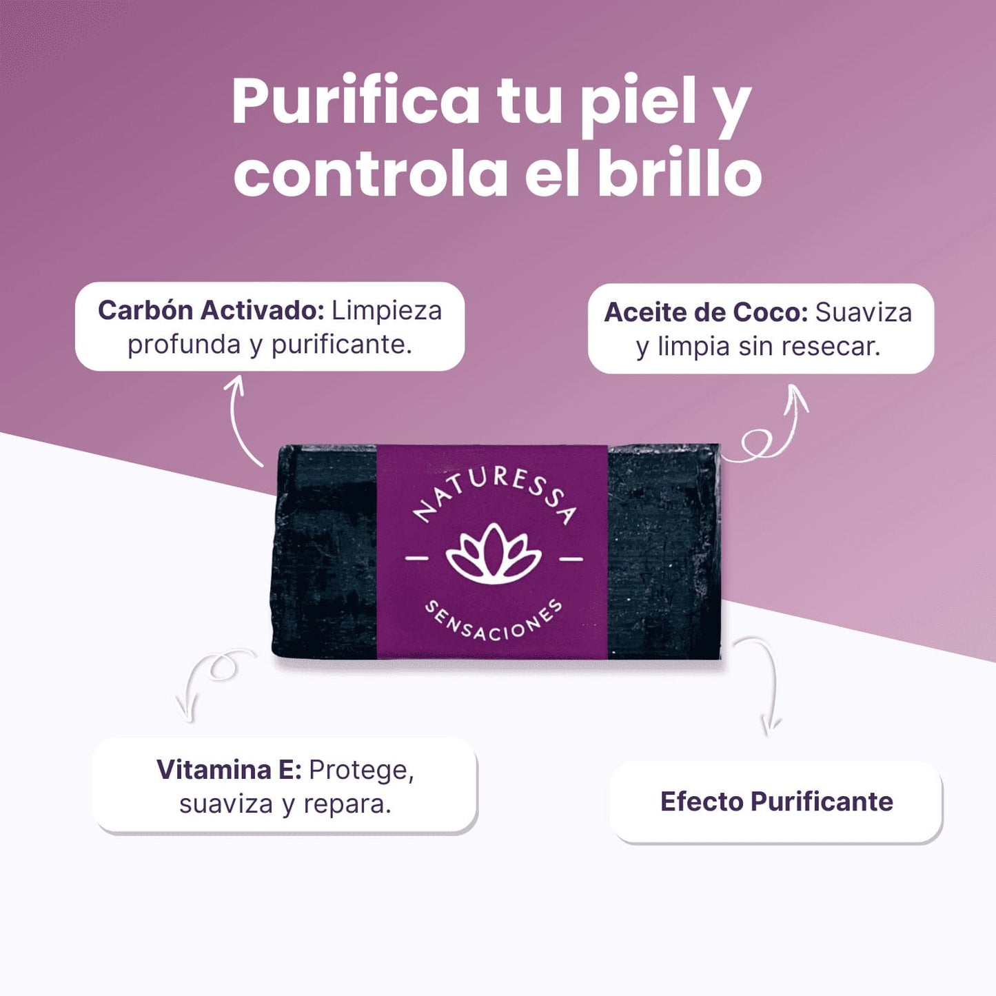 Jabón de Carbón Activado